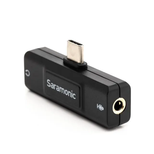 Alt view image 3 of 6 - SR-EA2U | USB-C Audio Interface with 3.5mm TRS or TRRS Mic Input, 3.5mm Headphone Out & Mute for iPhone 15, Android Devices, Computers, new iPad & much more