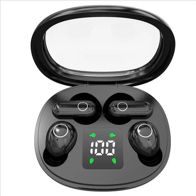 Main image of Wireless Bluetooth Headset,Tiny Size Invisible Earbud,2 in 1 Mini Earbuds Wireless Bluetooth for Sleep and Sports Earphones Set, Portable Charging Case for Work Sport Sleeping (Black)
