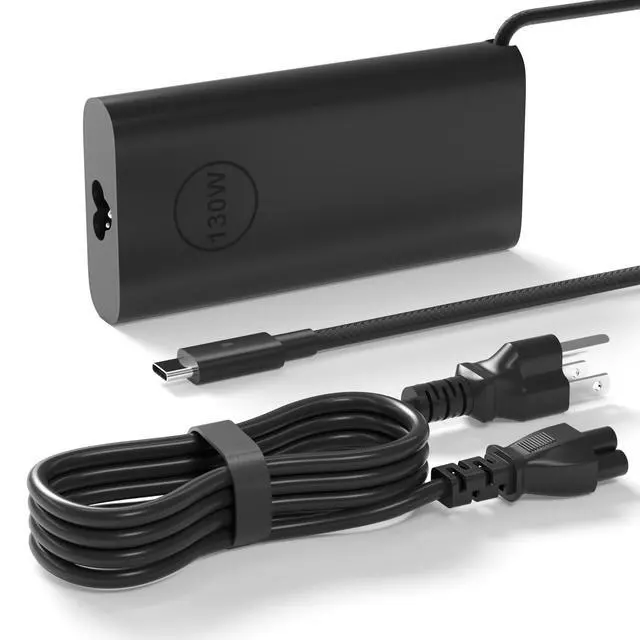 Main image of 130W USB C Charger for Dell Inspiron 16 Plus 2 in 1 7640 7630 7620 Laptop | 14 5440 5445 7430 7440 7440 2-in-1, 16 5630 5640 5645