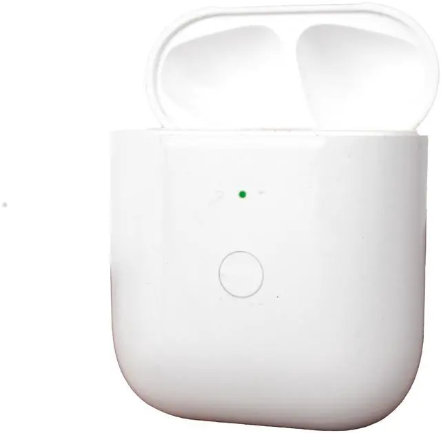 Main image of Replacement Charging Case for AirPods 1st & 2nd Generation with Wireless and Wired Charging and Built-in 550 mAh Battery for Fast Charging, Bluetooth Pairing and Sync Button. No Earbuds/Airpods