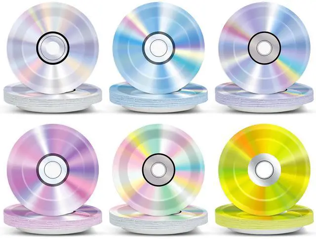 Main image of 60Pcs 90's Party Paper Plates for Music Party Decorations 7In Retro CD Music Theme Dessert Plates Disposable Tableware Dinnerware Set for 1990s 2000s Throwback Birthday Baby Shower Party Supplies