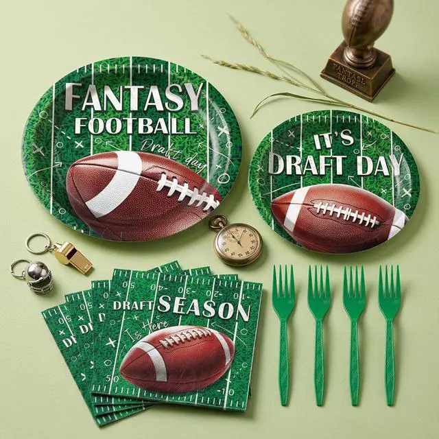 Alt view image 4 of 6 - Fantasy Football Party Decorations - 96 Pcs Draft Day Board 2026