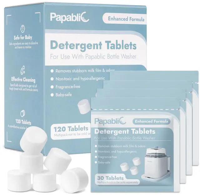 Main image of Official Detergent Soap Tablets for Bottle Washer, 120Pcs