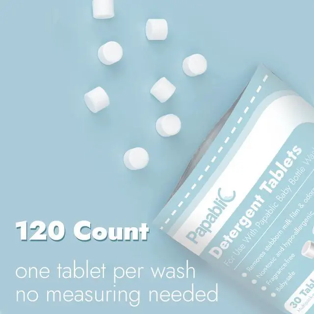 Alt view image 7 of 7 - Official Detergent Soap Tablets for Bottle Washer, 120Pcs
