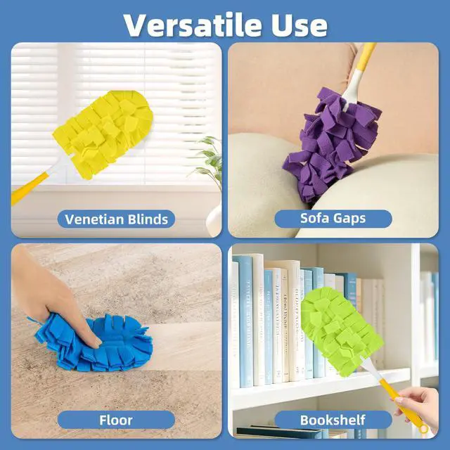 Alt view image 6 of 7 - Reusable Duster Refills, Washable Duster for Swiffer (6 PCS)