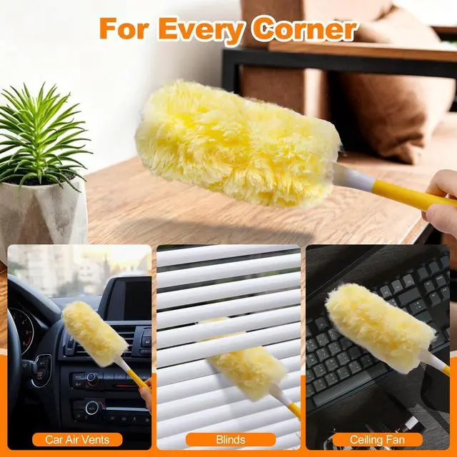 Alt view image 4 of 7 - 50 Count Heavy Duty Duster Refills Compatible with Swiffer Dusters