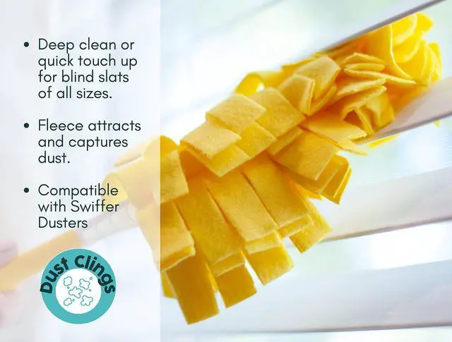 Alt view image 3 of 6 - Fleece Refills for Swiffer Hand Duster - Reusable, Dry Duster - 5-Pack Rainbow (Jewel)