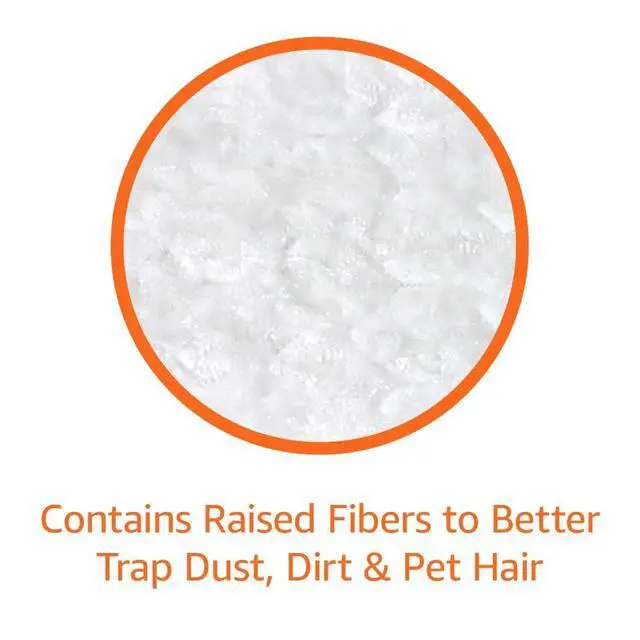 Alt view image 3 of 6 - Heavy Duty Dry Sweeping Cloths, Floor Cleaning, Multi-Surface, Disposable, Trap Dust, Dirt & Pet Hair, Fits Swiffer Sweeper Mop Heads, 44 Count
