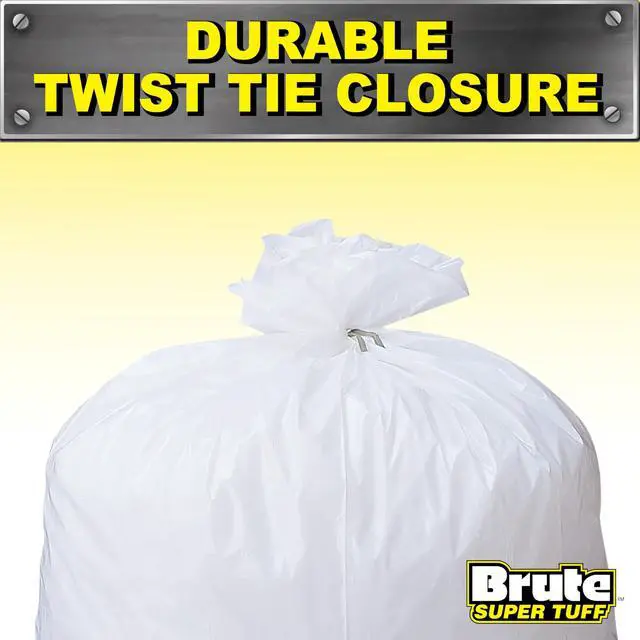 Alt view image 4 of 7 - 20 Gallon Kitchen Compactor Bags, 2.0 Mil, White, 20ct