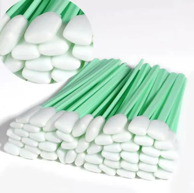 Main image of 200 Professional Foam Cleaning Swab Sticks, Dust-Free Cleaning Sponge Tip Swabs Printer Heads, Scanners, Camera Lenses, Chip Hard , Optical Lenses and Optical Equipment