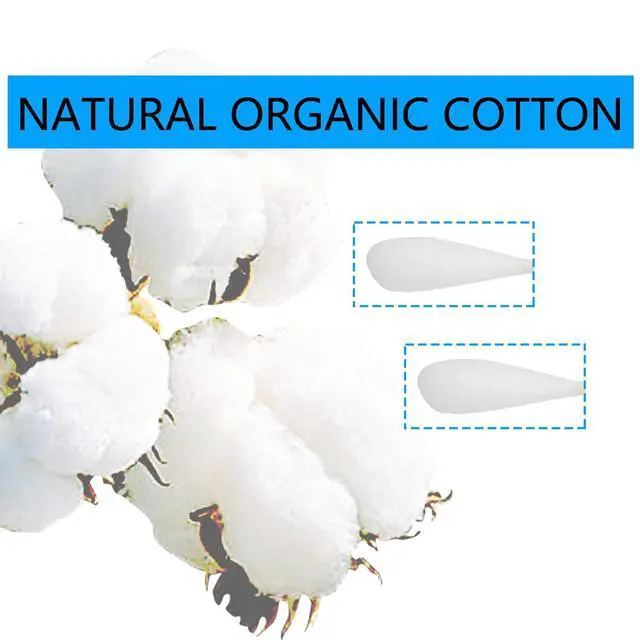 Alt view image 3 of 6 - 6 Inch Long Cotton Swabs (Large Size) 400pcs for Pets, Gun Cleaning,Makeup