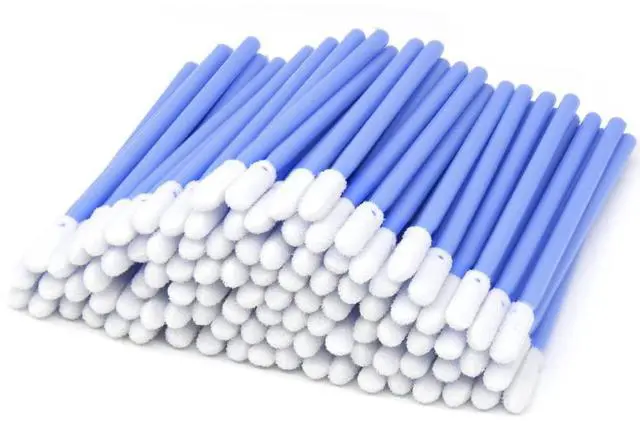 Main image of 200pcs Foam Swabs,for Makeup,Gun Cleaning or Pets Care,Multi-Role Cleaning Swabs (Blue)
