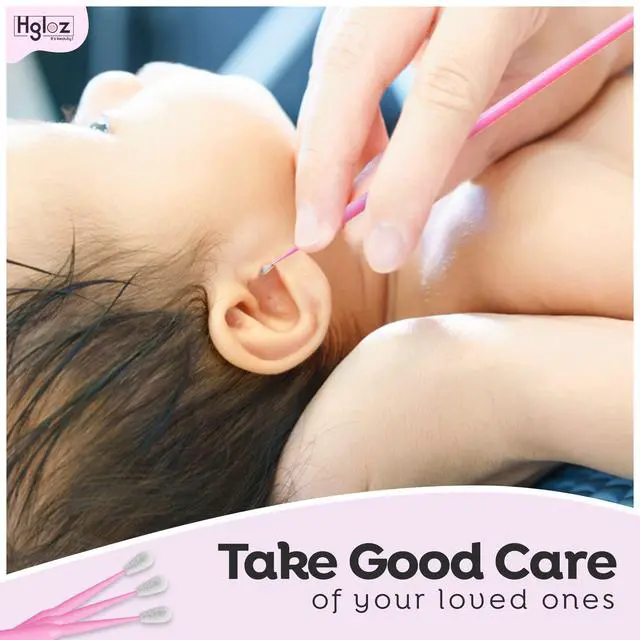 Alt view image 6 of 7 - Microswabs for Eyelash Extensions Pack of 500 in Pink 2mm Soft Micro Applicator Brush with Microfiber Wands Suitable for Cleaning and Applying Make-up