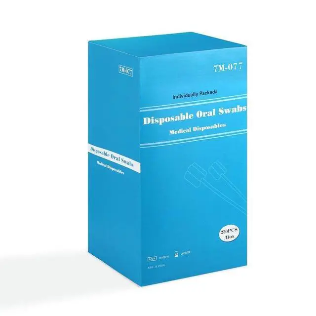 Alt view image 2 of 2 - 250 Pcs Oral Swab,Unflavored and Untreated Swabs