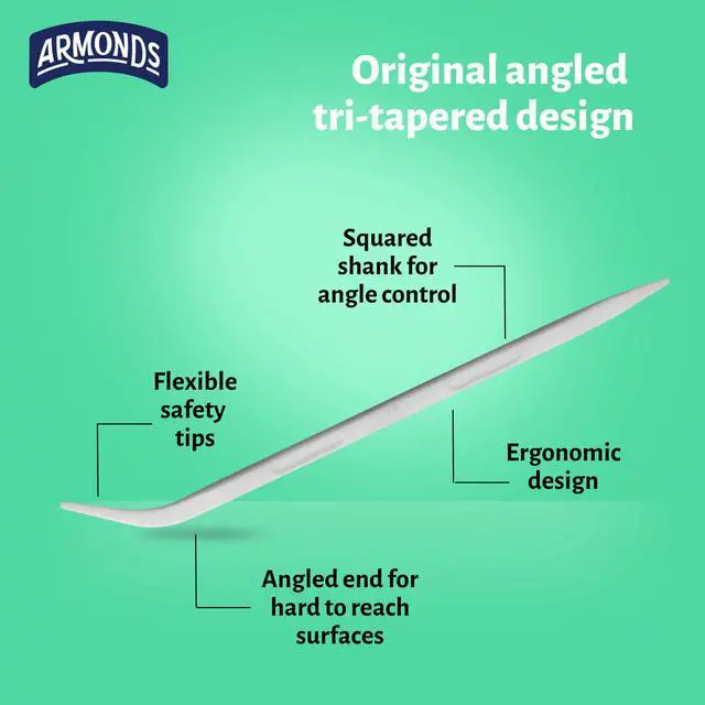 Alt view image 4 of 7 - Original Dental Picks for Teeth Cleaning - Disposable Plastic Toothpicks for Teeth & Gums - Cleans Teeth & Massages Gums - Fresh Mint Flavor - 3 Packages x 120 Interdental Tooth Picks
