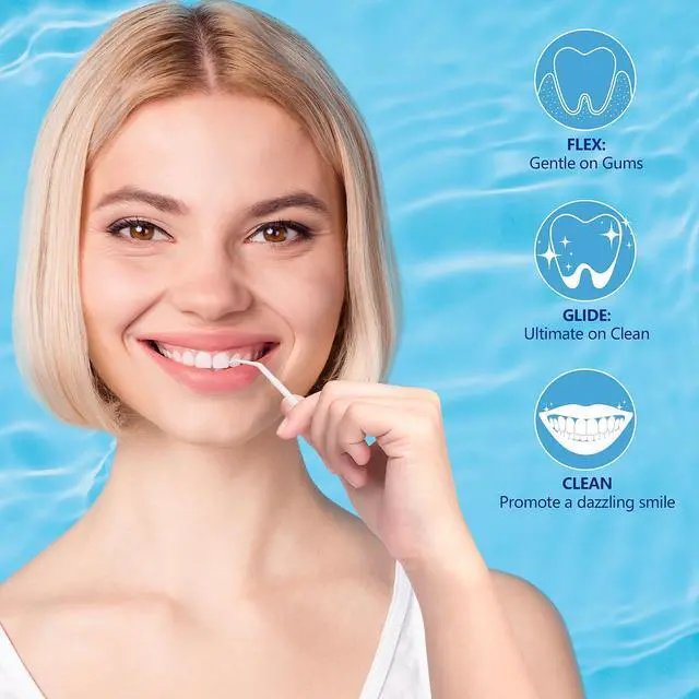 Alt view image 6 of 7 - Interdental Toothpicks, Disposable Plastic Curved Hook Toothpicks, Ultra Teeth Cleaning Tool for Daily Care of Removes Plaque and Debris Between Your Teeth 200PCS (Pack of 1)
