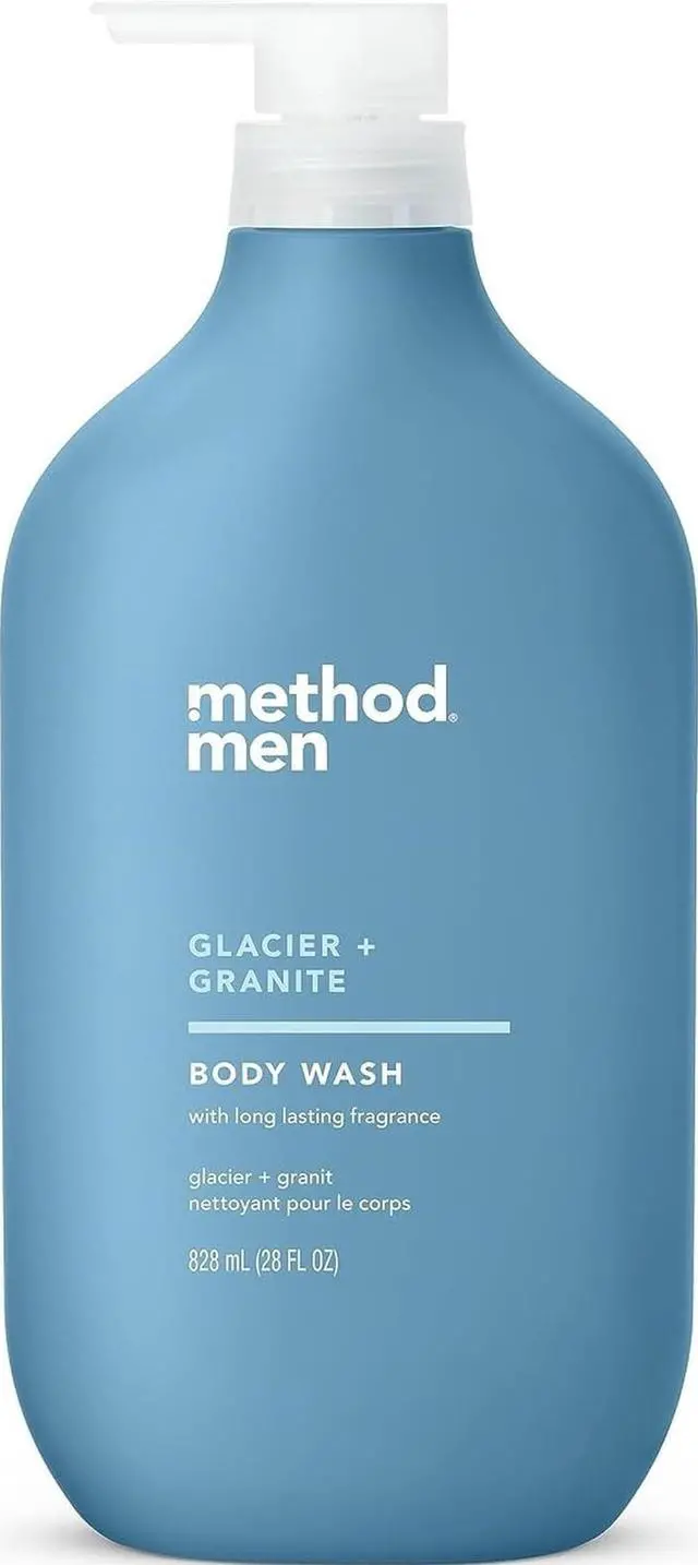Main image of Mens Body Wash, Glacier + Granite, 28 fl oz
