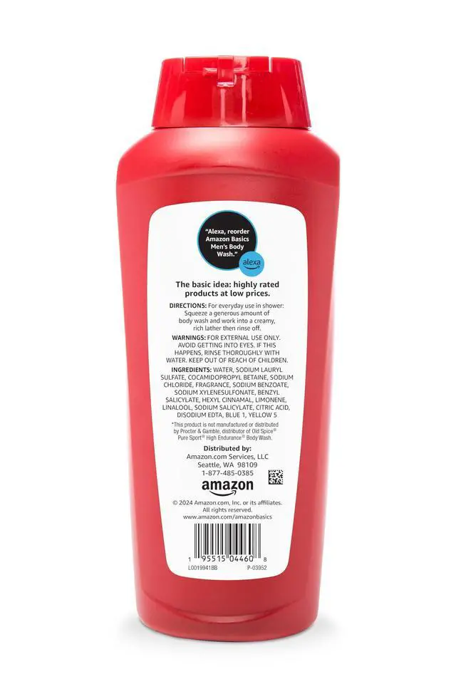 Alt view image 2 of 6 - Men's Body Wash, Sport Scent, Paraben and Phthalate Free, Refreshing Shower Gel, 18 Fluid Ounce