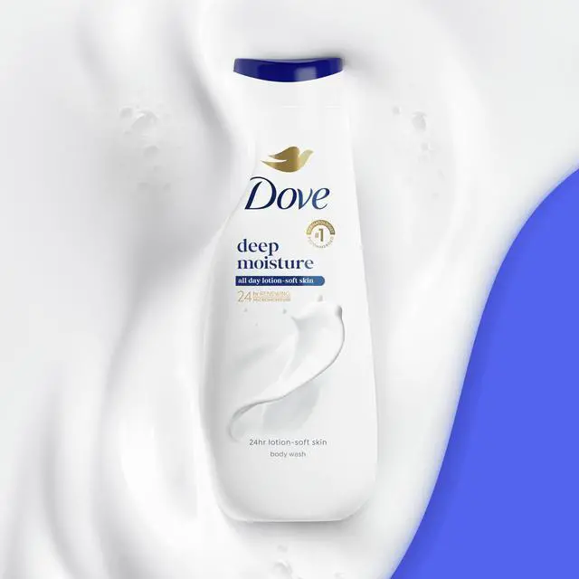 Alt view image 5 of 7 - Body Wash Deep Moisture for 24hr Lotion-Soft Skin Moisturizing Skin Cleanser with No Sulfates No Parabens 11 oz
