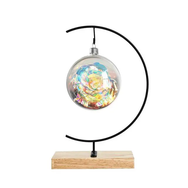 Alt view image 6 of 6 - Ornament Display Stand - Iron Pothook Stand for Hanging Glass Globe, Air Plant Terrarium, Witch Ball, Christmas Ornament and Home Wedding Decoration