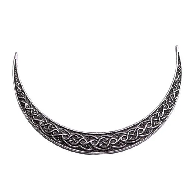 Alt view image 3 of 7 - 2PCS Viking Crescent Moon Hairpins For Women