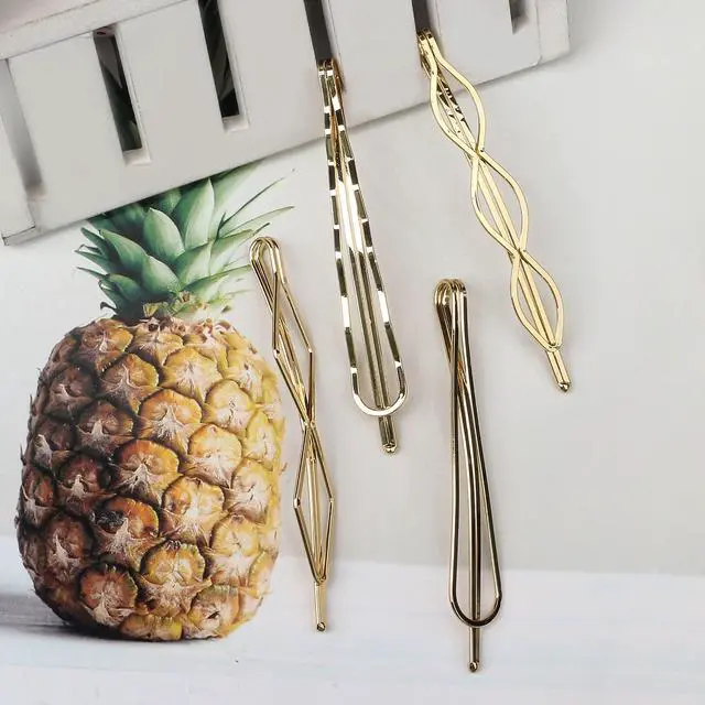 Alt view image 2 of 7 - 16Pcs Decorative Bobby Hair Pins Clip Accessory for Women Girl, Gold