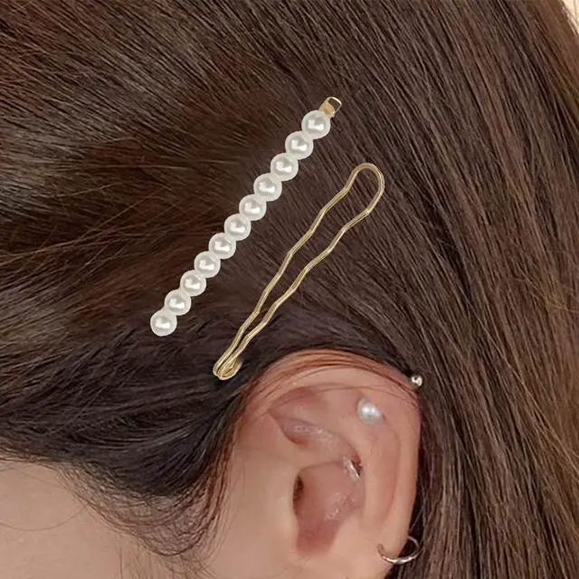 Alt view image 5 of 7 - 16Pcs Decorative Bobby Hair Pins Clip Accessory for Women Girl, Gold
