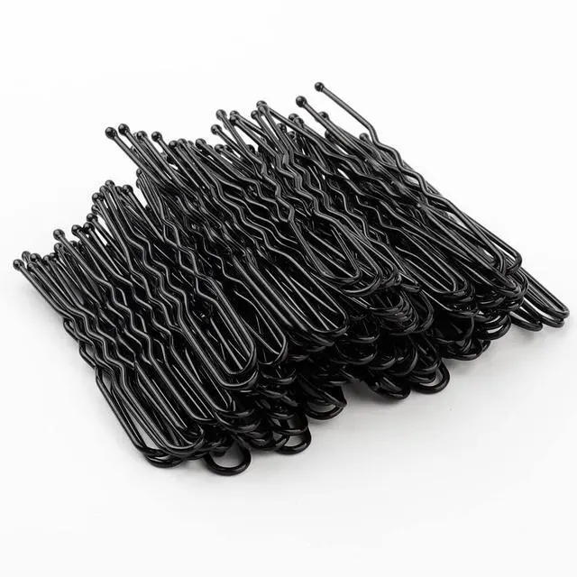Alt view image 4 of 6 - 200Pcs Bobby Pins for Women, 2 & 2.4In U-Shaped Hair Pins Kit, Black