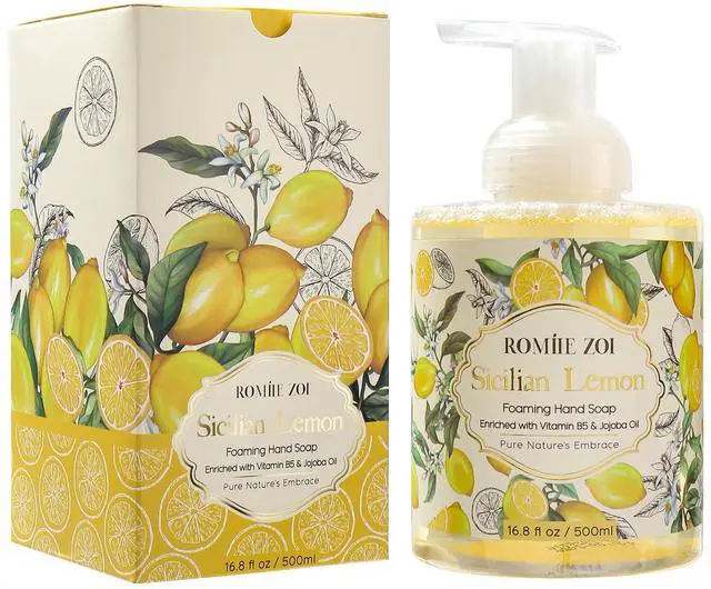 Main image of Foaming Hand Soap, Sicilian Lemon, 500ml/ 16.8fl.oz