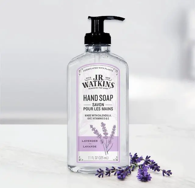 Alt view image 5 of 7 - Moisturizing Gel Hand Soap Dispenser 3 Pack, Lavender 11 fl oz