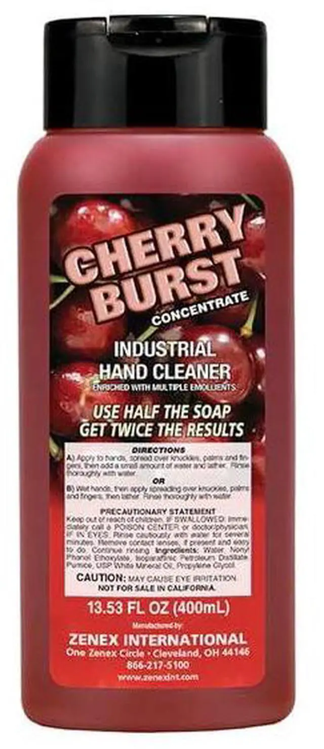 Main image of Cherry Burst Industrial Hand Soap with Pumice for Mechanics, 400ml