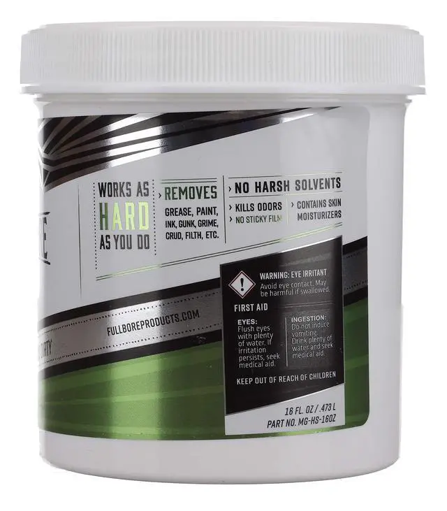 Alt view image 5 of 5 - Extreme Green Power Hand Scrub, 16 oz Jar (Formerly Mean Green) - Removes Oil, Grease, Dirt, Filth without Harsh Chemicals