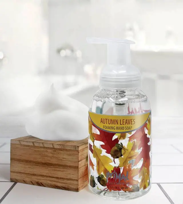 Alt view image 2 of 3 - Nourishing Autumn Leaves Foaming Hand Soap, Gentle Hand Wash for Softer and Cleaner Hands, Washes Away Dirt 9.5 FL OZ