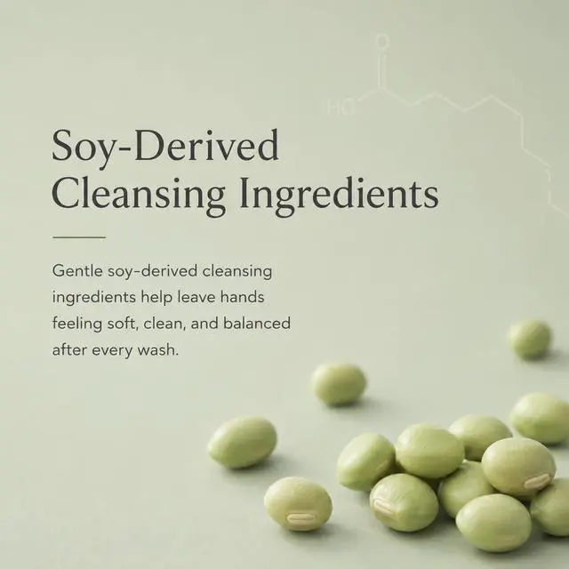 Alt view image 6 of 7 - Foaming Hand Soap, Rose Geranium Essential Oil, Plant-Based Gentle Cleanser for Sensitive Skin, Vegan & Naturally Scented, 11.8 fl oz