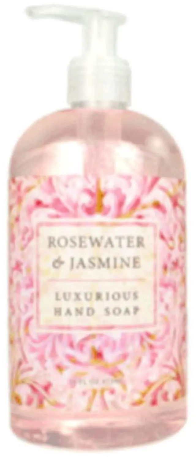 Main image of Luxurious Hand Soap, Rosewater & Jasmine. 16 Fl Oz (R2Y015)