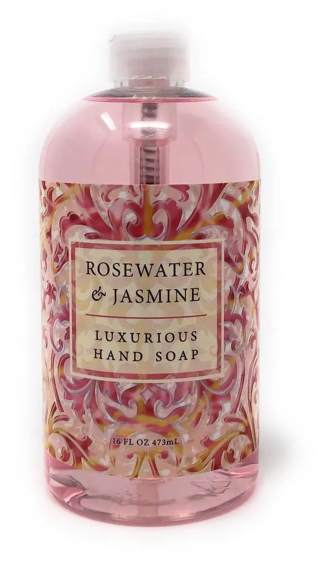Alt view image 3 of 5 - Luxurious Hand Soap, Rosewater & Jasmine. 16 Fl Oz (R2Y015)