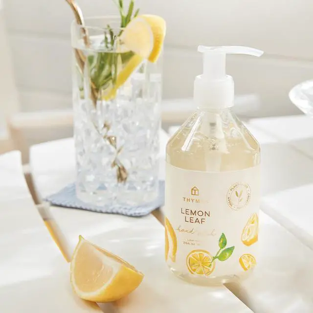 Alt view image 2 of 7 - Hand Wash - Moisturizing Hand Soap Dispenser with Pump - Skin Care - Hydrating Liquid Soap Scented with Notes of Dewy Leaves, Lily of the Valley, Lemon Verbena, & Bergamot (Lemon Leaf, 9 fl oz)