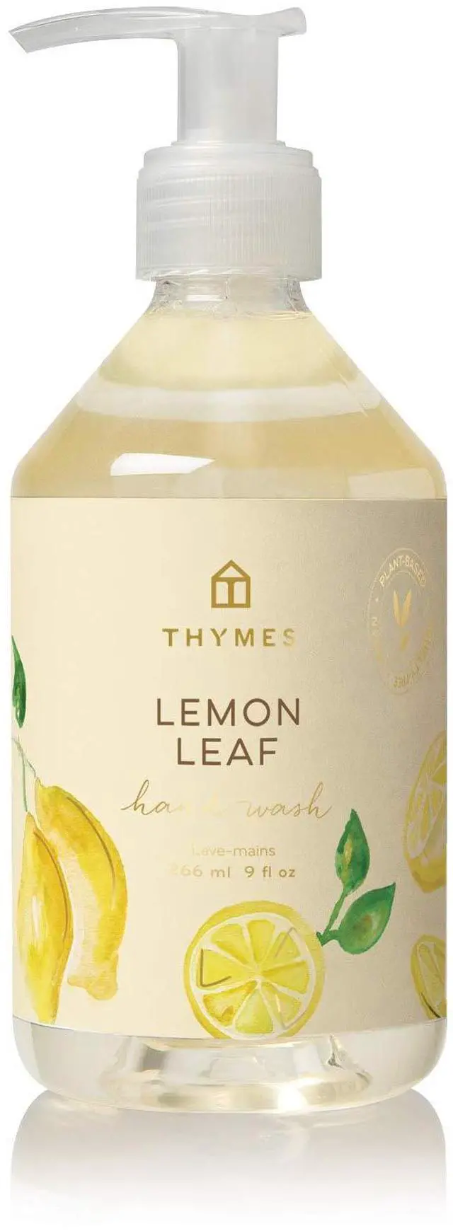 Main image of Hand Wash - Moisturizing Hand Soap Dispenser with Pump - Skin Care - Hydrating Liquid Soap Scented with Notes of Dewy Leaves, Lily of the Valley, Lemon Verbena, & Bergamot (Lemon Leaf, 9 fl oz)