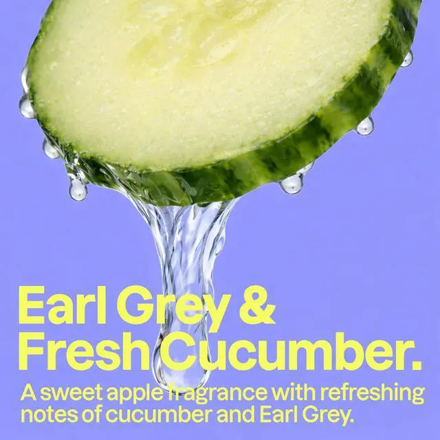 Alt view image 6 of 7 - Liquid Hand Soap, EWG Verified, Plant and Mineral-Based, Vegan Personal Care Products, Earl Grey & Fresh Cucumber Scent, Bulk Refill Format, 67.6 Fl Oz