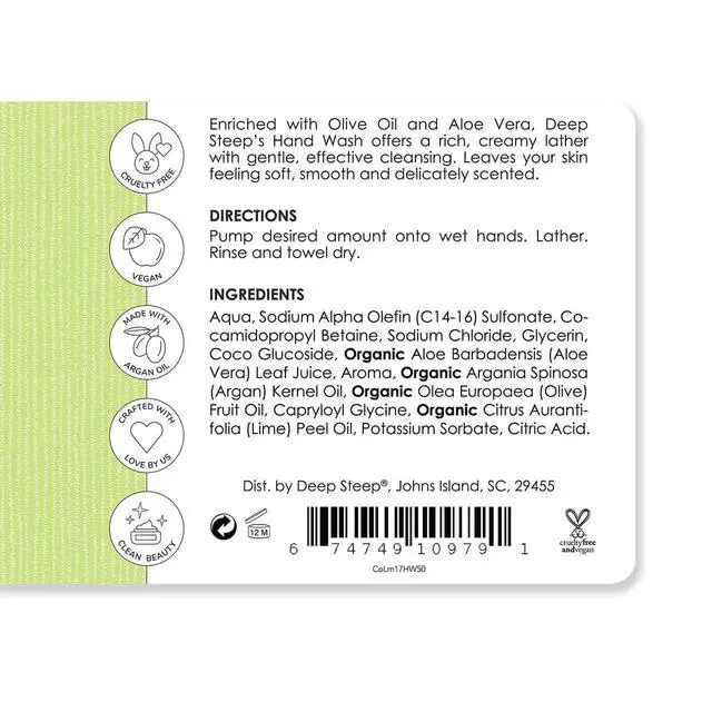 Alt view image 2 of 6 - Argan Oil Liquid Hand Wash, Coconut Lime, 17.6 Fluid Ounce