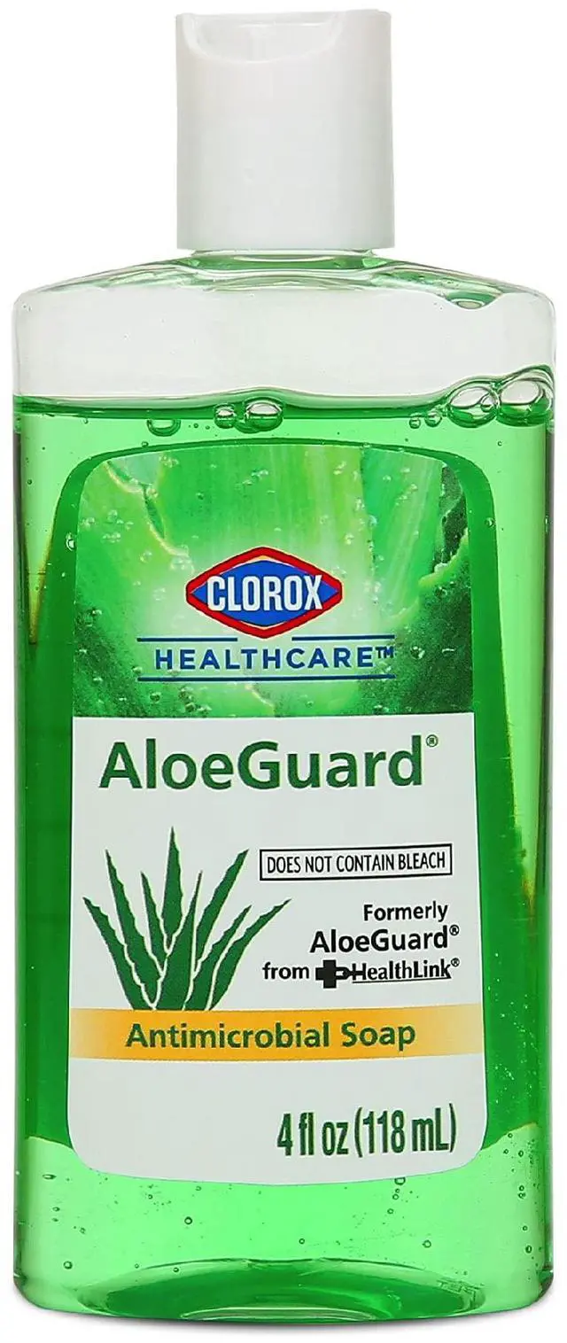 Main image of Healthcare AloeGuard Antimicrobial Hand Soap, 4 Fl Oz