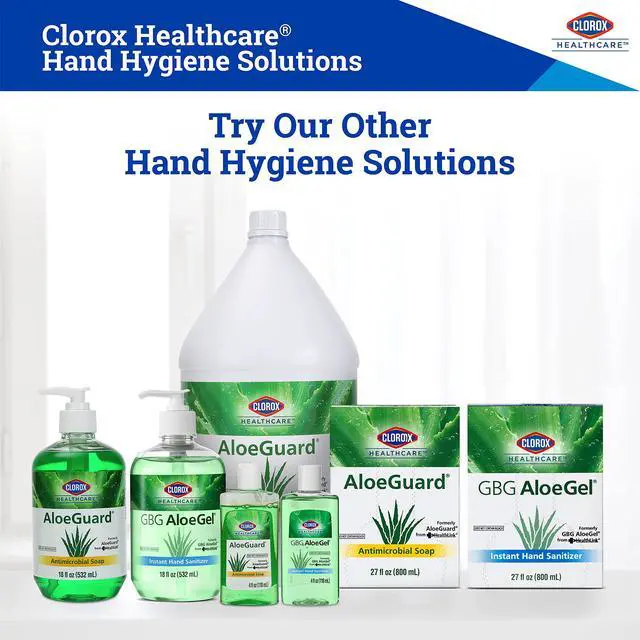 Alt view image 6 of 7 - Healthcare AloeGuard Antimicrobial Hand Soap, 4 Fl Oz