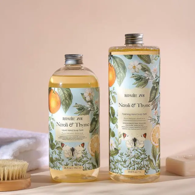 Alt view image 5 of 6 - Foaming Hand Soap Refill, Neroli & Thyme, 1 L/ 33.8 FL OZ