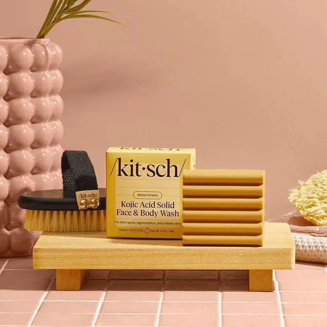 Alt view image 6 of 7 - Kojic Acid Soap Turmeric Soap Bar Made in USA, 4 oz