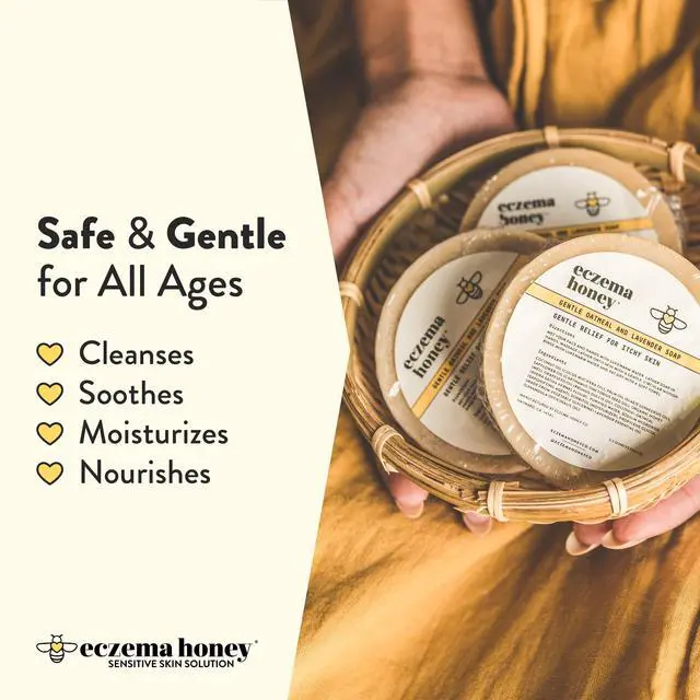 Alt view image 3 of 6 - Gentle Oatmeal and Lavender Soap for Eczema & More (3.3 Oz)
