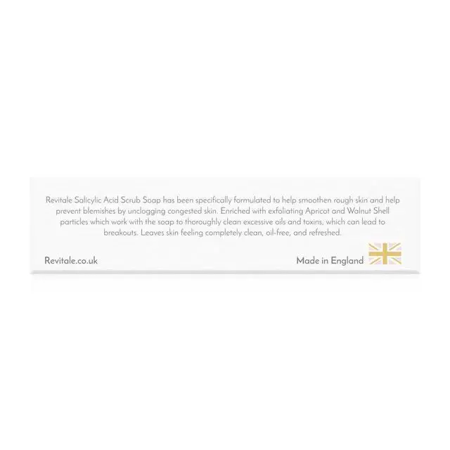 Alt view image 7 of 7 - Advanced BHA Salicylic Acid Scrub Soap Exfoliating Bar for Face & Body, Deep Pore Cleanser, Anti-Blemish, Skin Softening