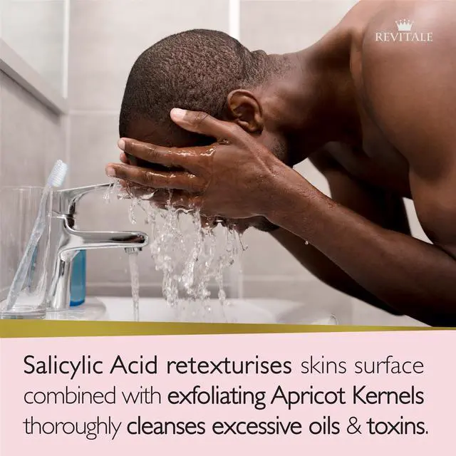Alt view image 3 of 7 - Advanced BHA Salicylic Acid Scrub Soap Exfoliating Bar for Face & Body, Deep Pore Cleanser, Anti-Blemish, Skin Softening