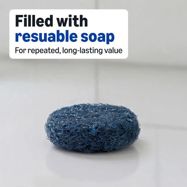 Alt view image 4 of 5 - Steel Wool Soap Pads, Reusable, Cuts Grease and Removes Rust, 10 Count, Pack of 1