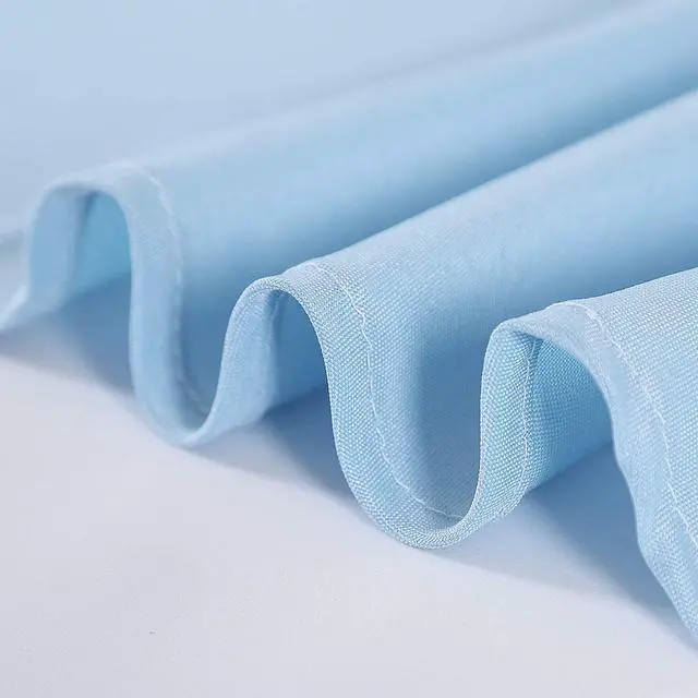 Alt view image 7 of 7 - Rectangle Tablecloth 60x120 inch Washable Polyester Fabric Table Cloth for Wedding Party Dining Banquet Decoration60x120, Blue Mist