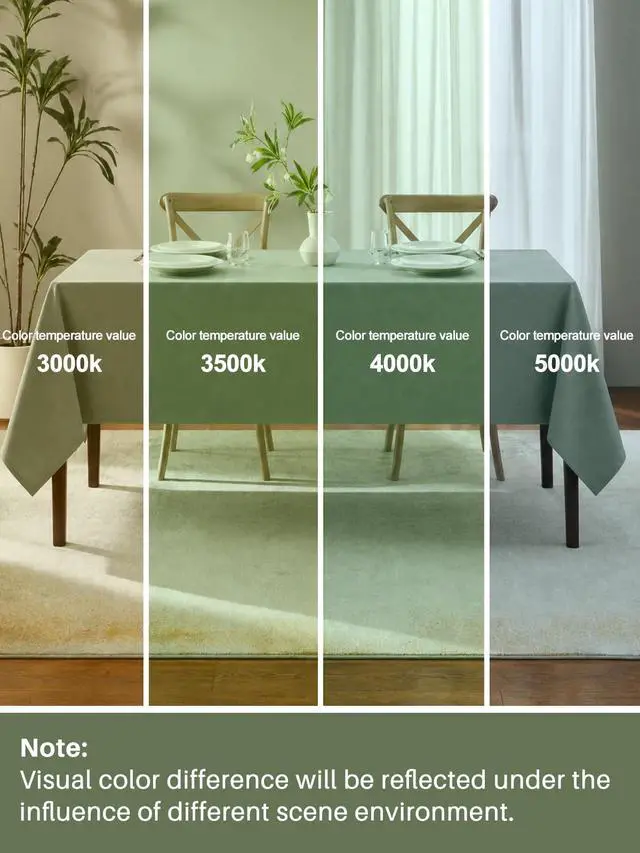 Alt view image 6 of 7 - Textured Linen Rectangle Table Cloth, Sage Green, 52 x 70 Inch | Waterproof Wrinkle-free & Wipeable Tablecloths Rectangular, for Kitchen Wedding Outdoor Birthday Dining Farmhouse Decor